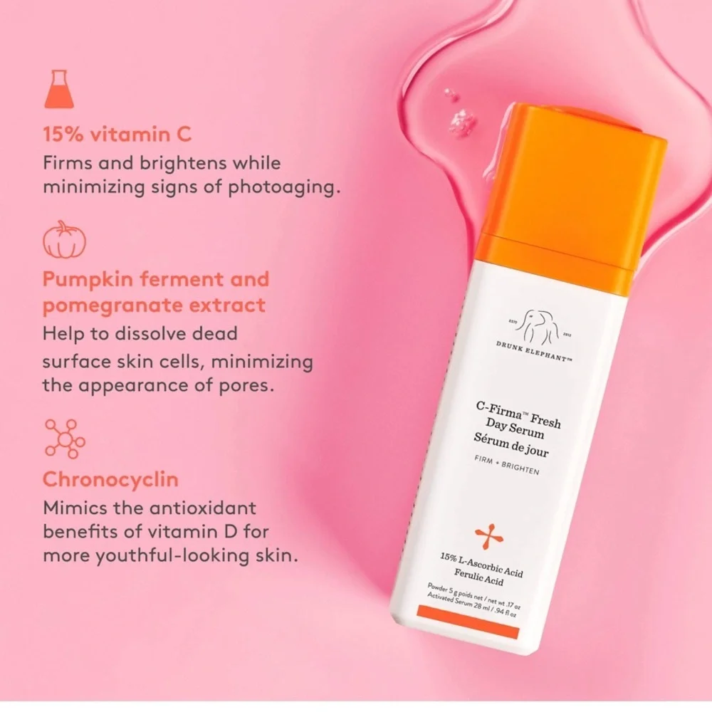 🍊DRUNK ELEPHANT C-Firma Fresh Vitamin-C Day Serum